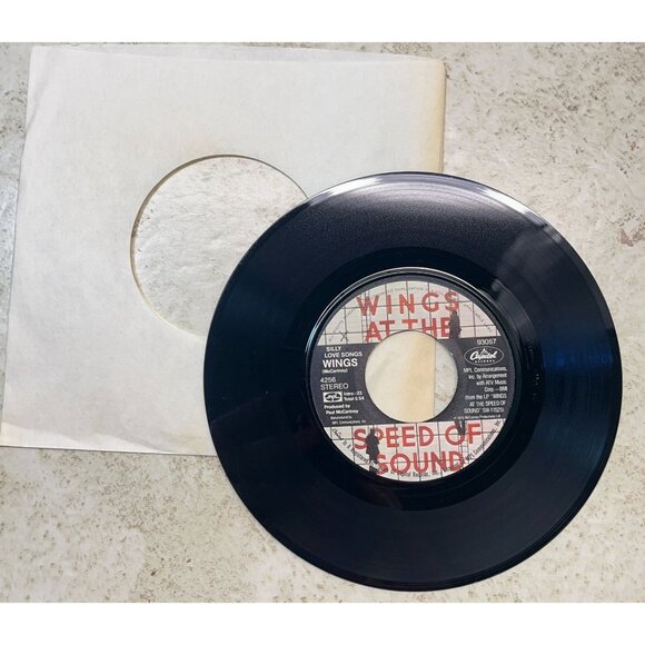 Paul McCartney and Wings Silly Love Songs / Cook of the House 45 Rock Pop - Picture 3 of 6